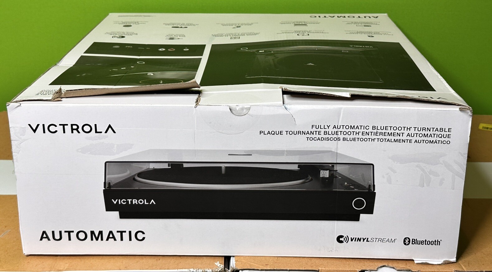 NIB Victrola Automatic BT Bluetooth Newest 2024 Model VPT-800 Record Player
