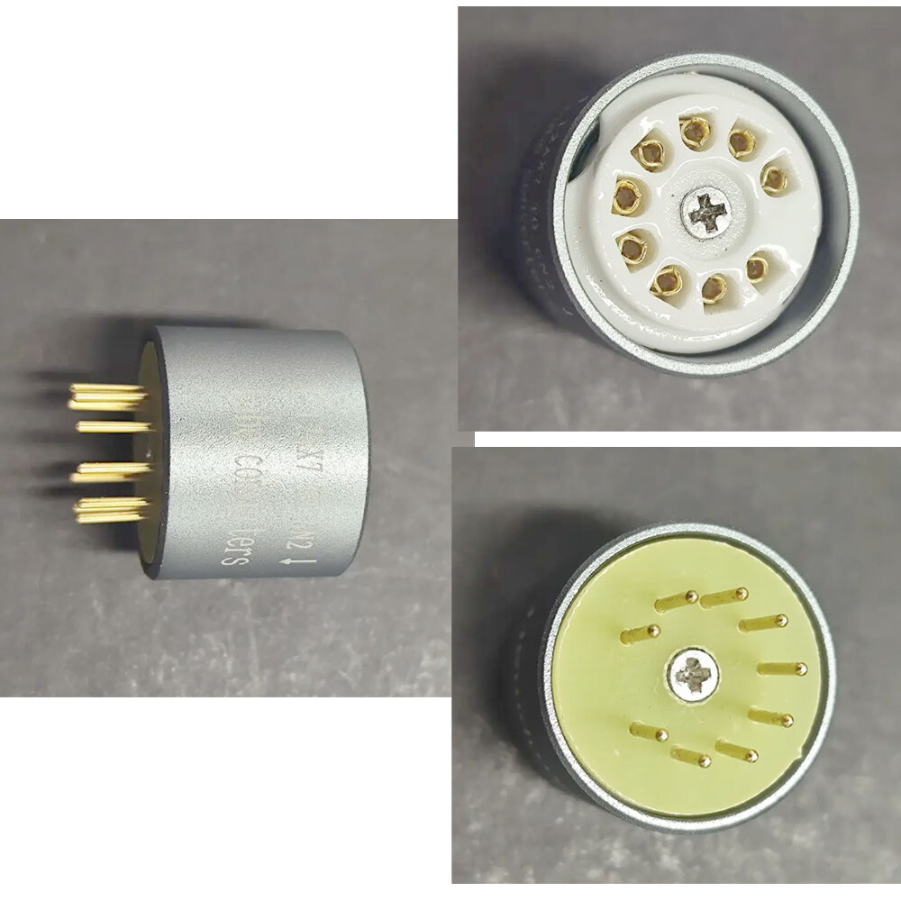 1 Pack ECC83 12AX7 To 6N2 Vacuum Tube Amplifier Convert Socket Adapter NEW