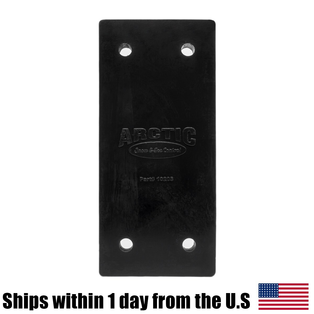 4PK Genuine OEM Arctic Polyurethane Mounting Block 10205 for LD Sectional Plow