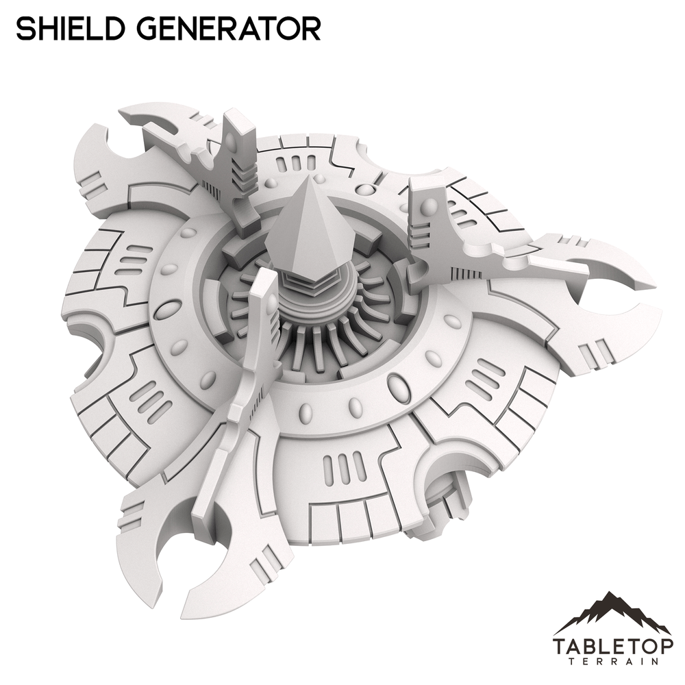 Eldari Shield Generator - Grimdark Wargaming Tabletop