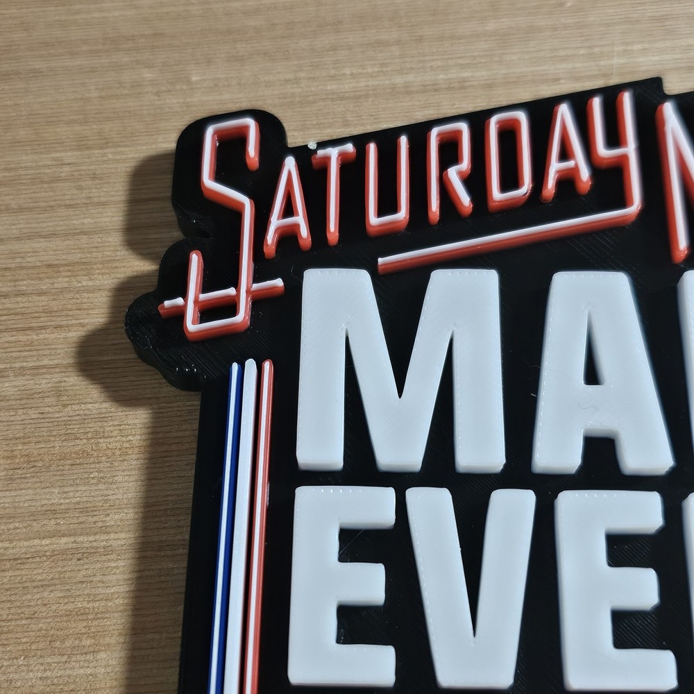 WWE Mattel Saturday Night Main Event Small Logo Accessory