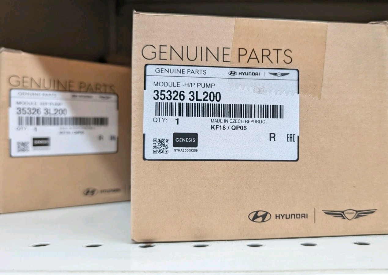 Genuine 353263L200 High Pressure Fuel Pump for Azera, Palisade, Cadenza