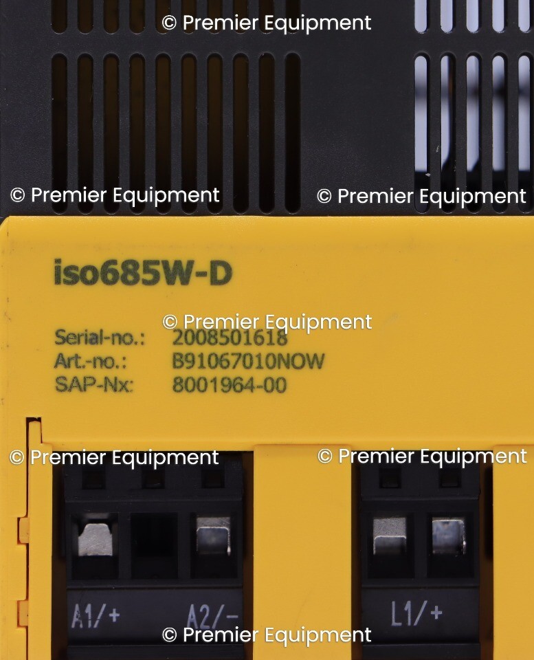 * BENDER ISO685 ISO685W-D FAULT DETECTOR