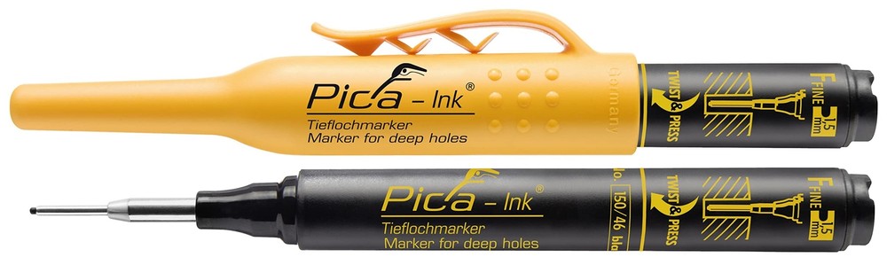 Pica Ink Deep Hole Marker, Red