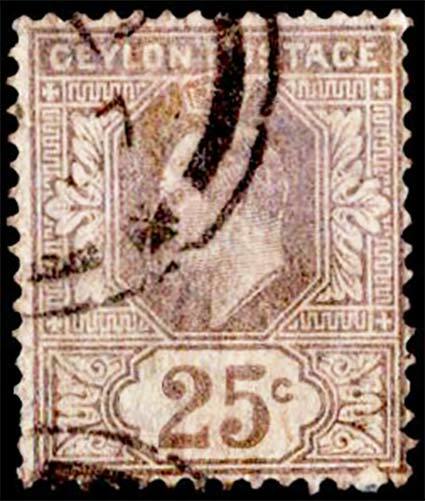 Ceylon Scott 173 Used.