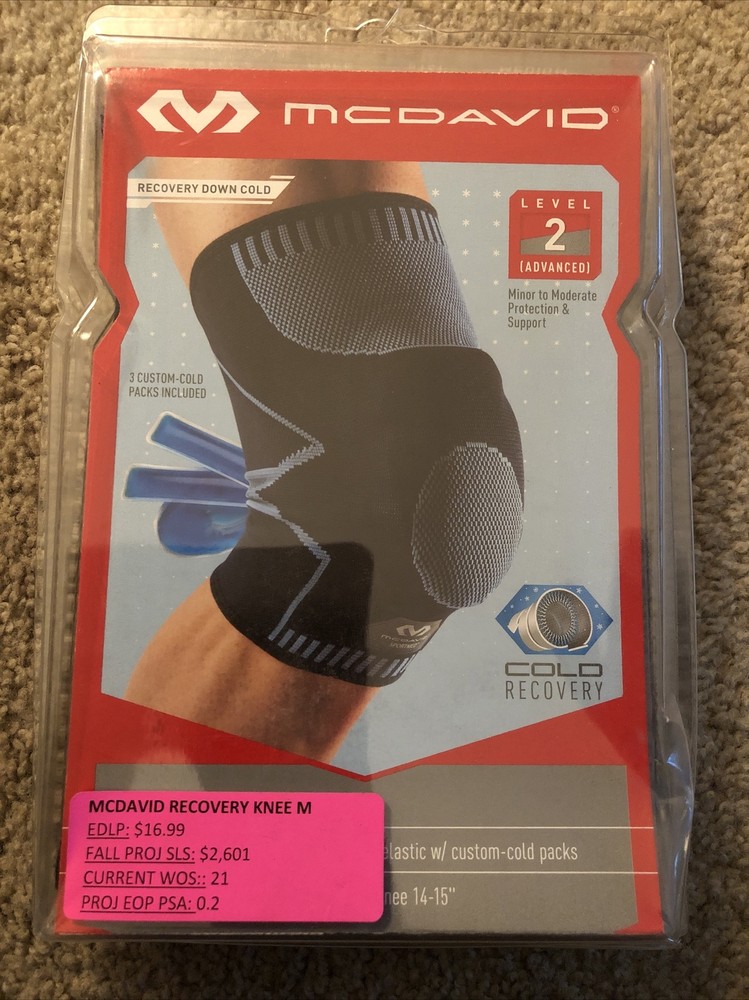 McDavid Custom Recovery Cold Pack Elastic M
