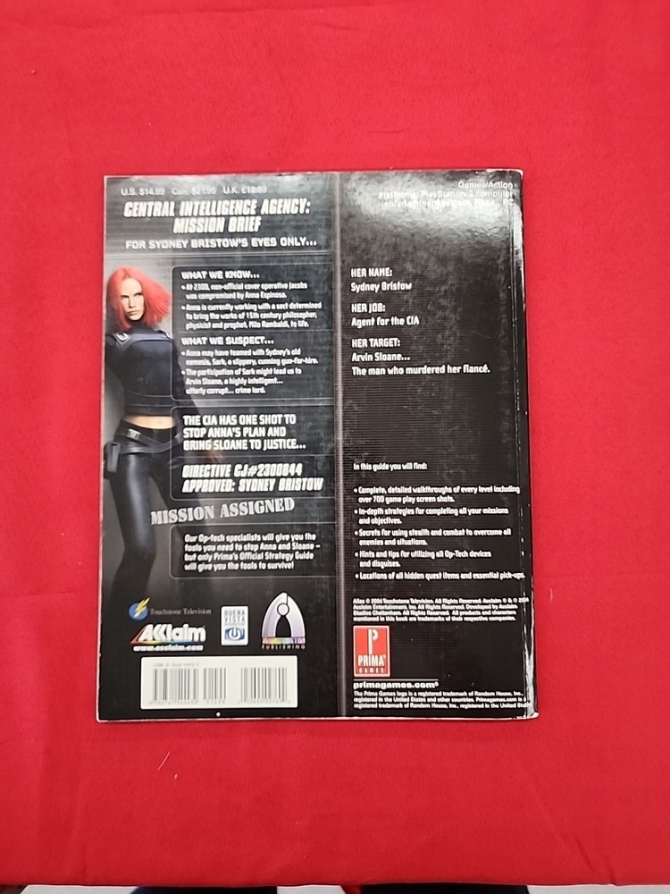 Alias - Prima Official Strategy Guide