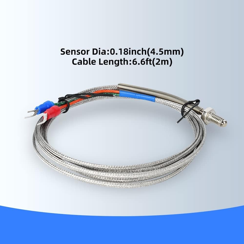 PID Temperature Controller Kit, CNAODUN 100-240 VAC Voltage with 40DA Solid Stat