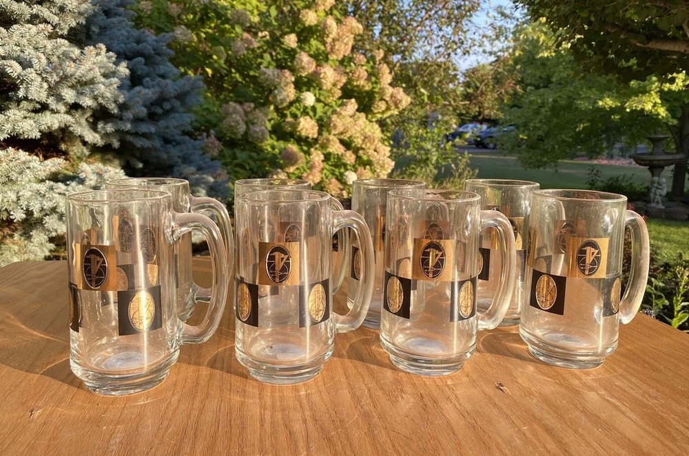 ~RARE~ Architecture Architect Engineer Drafting Occupational Glass Beer Steins