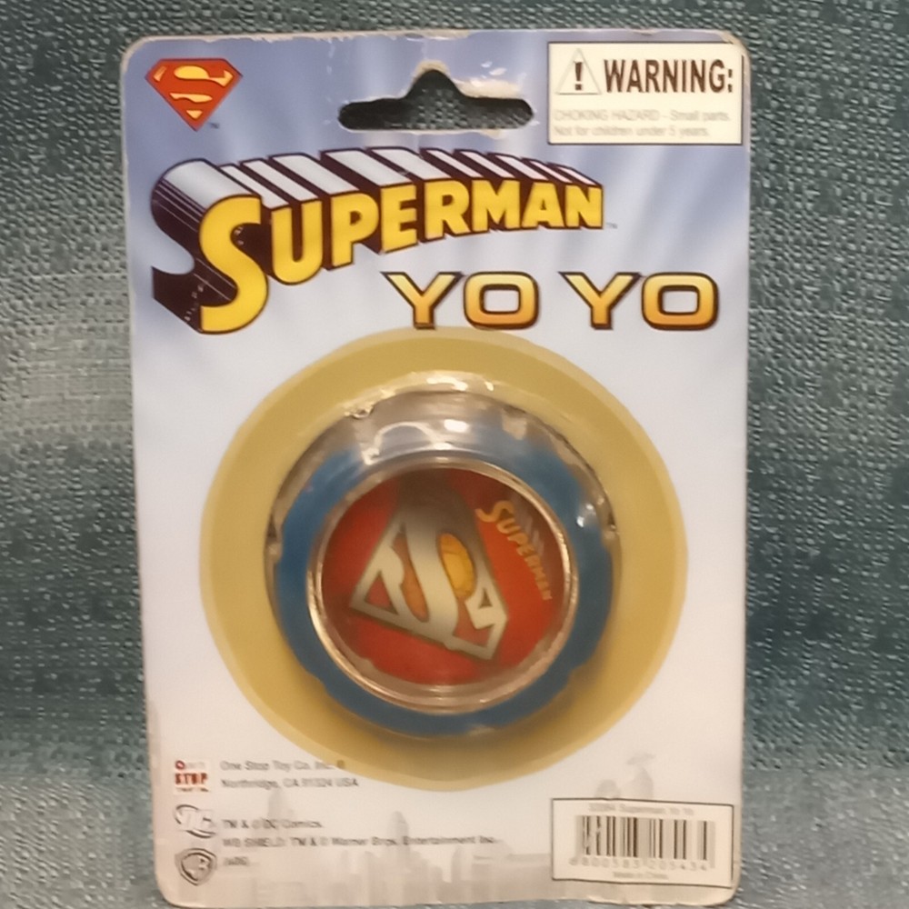 Vintage Superman Yo Yo New Unopened