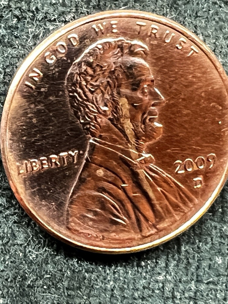 2009-D Bicentennial 1C ,LOG CABIN, Errors,VERY RED,VERY BEAUTIFUL! Great Value!!