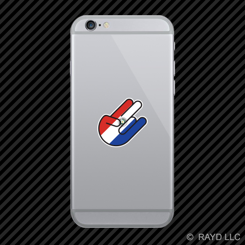 Paraguayan Shocker Cell Phone Sticker Mobile Paraguay PRY PY