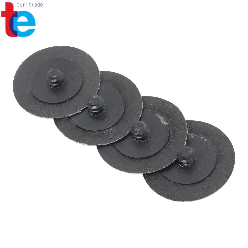 2" Medium Sanding Discs 80 Grit Roll Lock Die Grinder Sanding Discs - 150 Pack