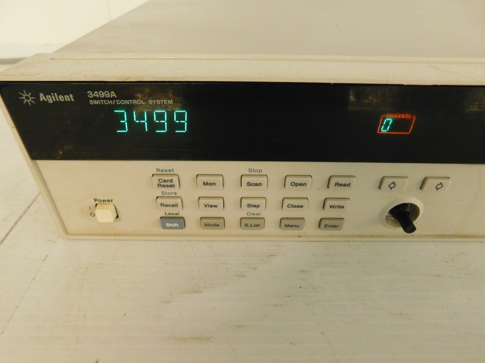 AGILENT HP 3499A SWITCH CONTROL MAINFRAME (QXG73)