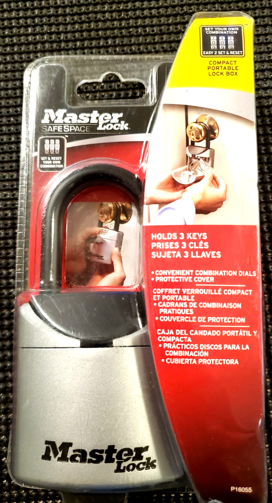 Master Safe Space Lock Portable Lock Box