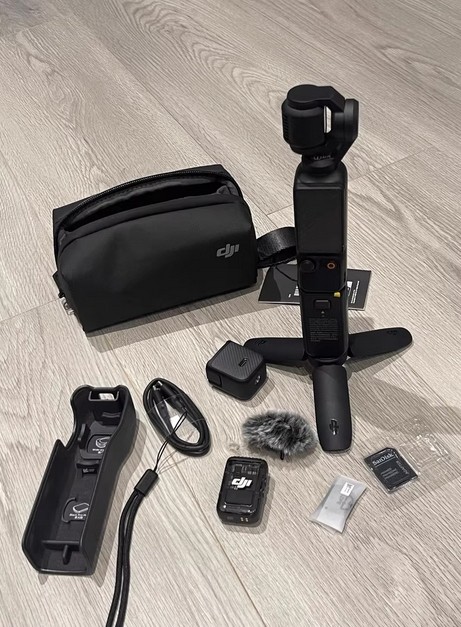 DJI Osmo Pocket 3 Bundle Vlogging Camera with 1'' CMOS 4K/120fps Video