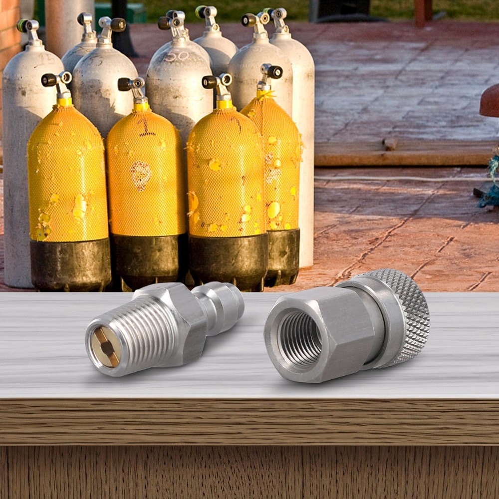 Comprehensive Quick Release Adapter Kit for Air Pipe Decompression Needs
