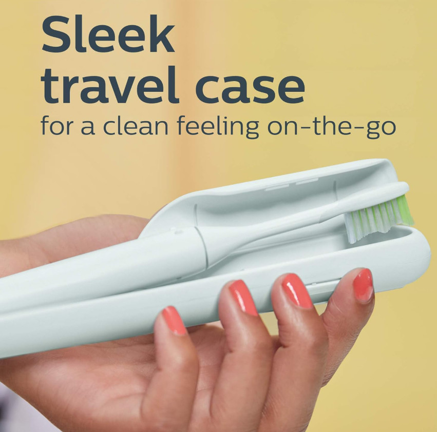 Philips One By Sonicare Battery Toothbrush - Mint Blue (HY1100/03)