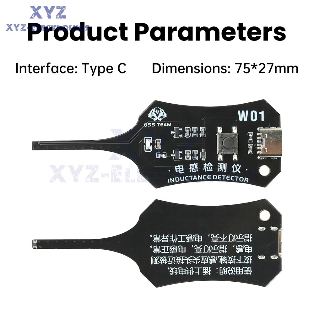 Inductance Detector PC Repair Electromagnetic Induction Quick Fault Check Type C