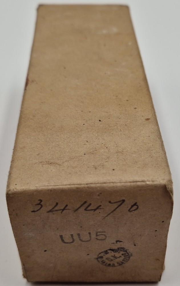 Mazda Valve UU5 BVA Original Boxed Untested 1930's Vintage