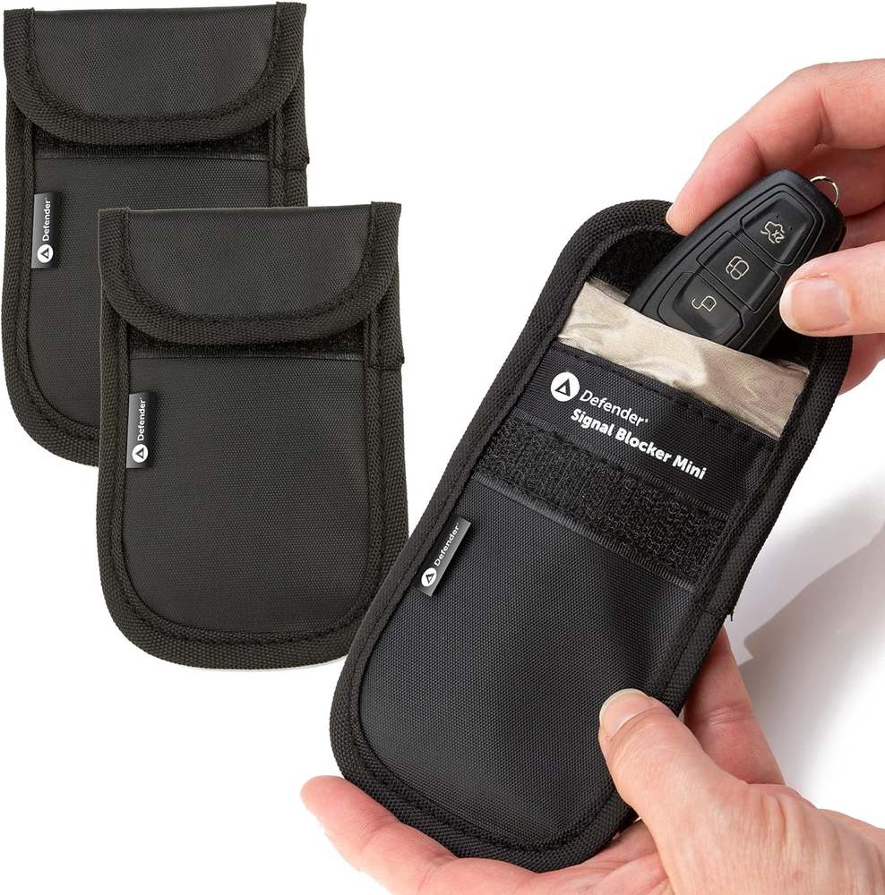 Car Key Signal Blocker Mini Case Faraday Cage Pouch Keyless RFID Blocking Bag