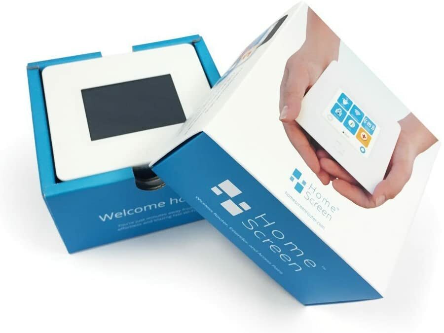 HomeScreen AC750 - Dual Band Wireless Router (3 Minute Setup)