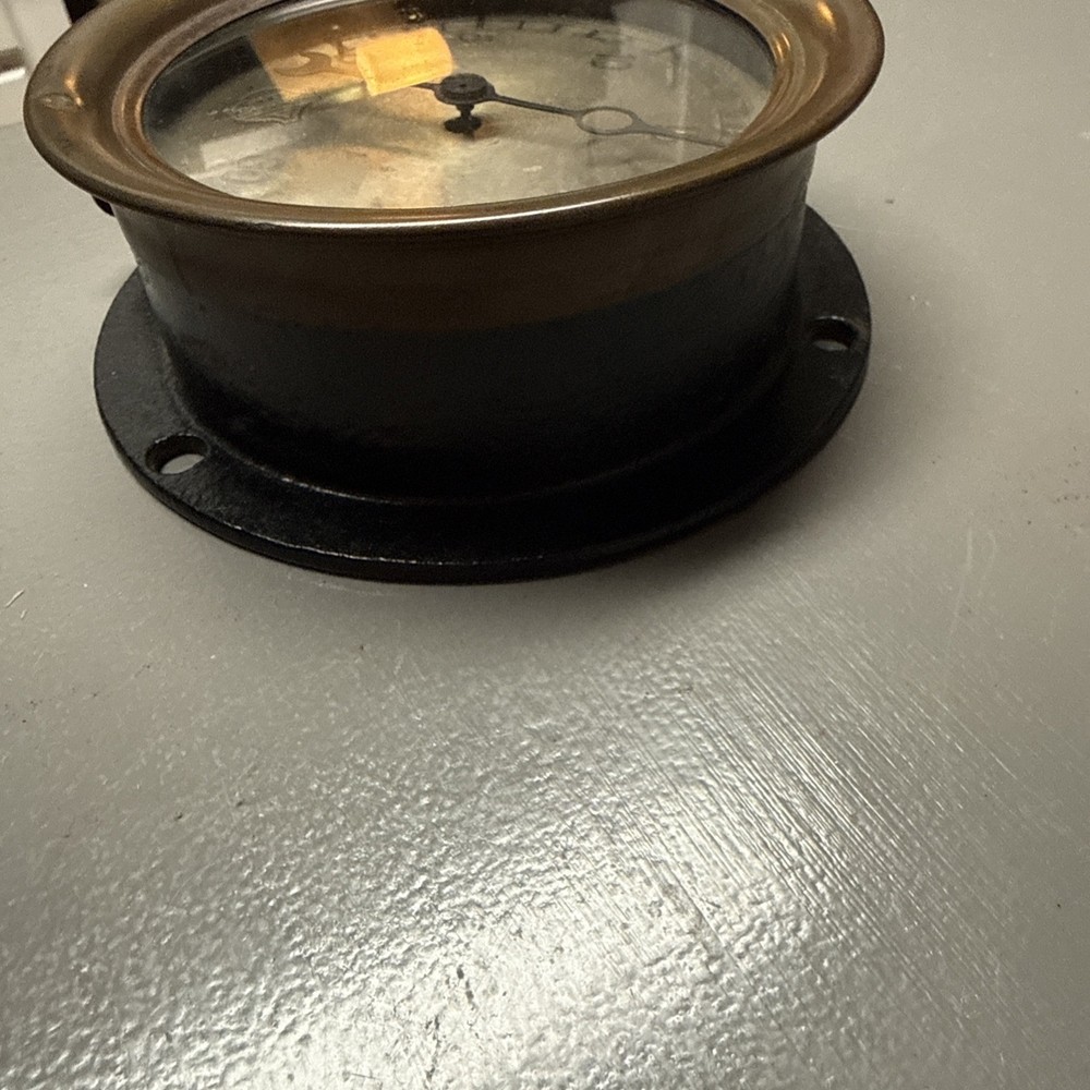vintage pressure gauge