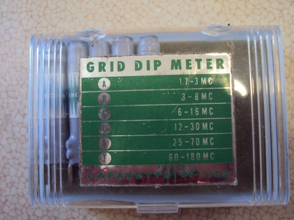 Lafayette Grid Dip Meter Model 99-2503 Exc. condition