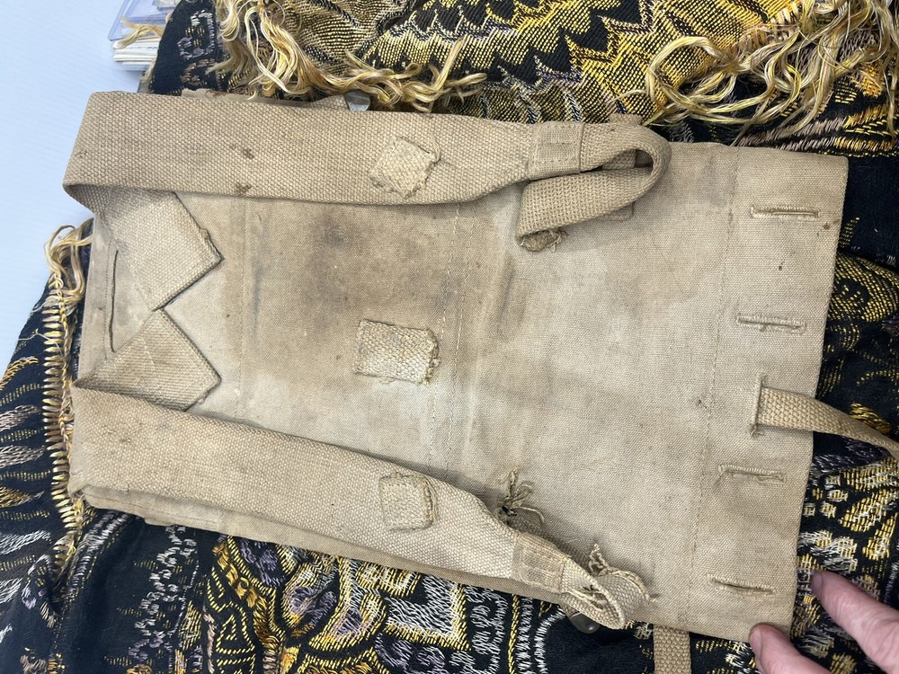 WWI CAMPBELL 1918 HAVERSACK CANVAS PACK