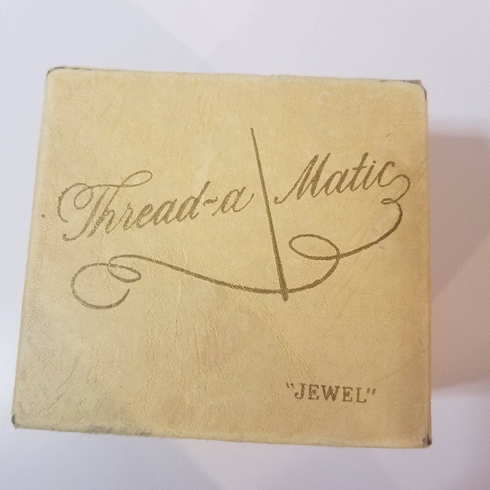 Vintage, Thread - a Matic, Model 72, Jewel, Needle Threader, with Original Box