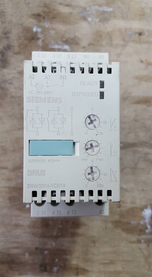SIEMENS 3RW3014-1CB14 SOFT STARTER   W29