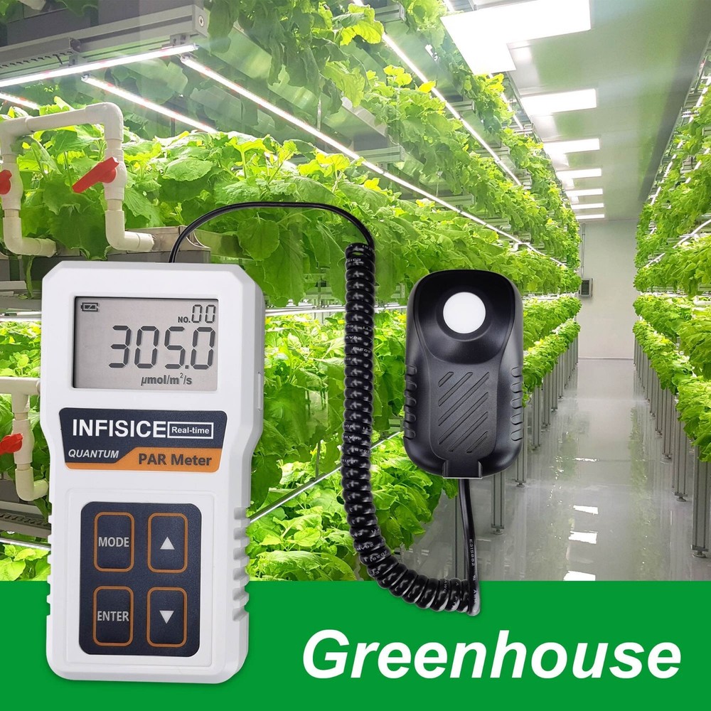NEW Quantum PAR Meter - High precision, Grow light meter, Indoor plants meter