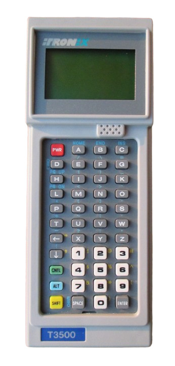 itronix T3500 Handheld Meter Reading Portable Computer w/Battery & Hand Strap