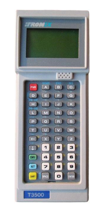 itronix T3500 Handheld Meter Reading Portable Computer w/Battery & Hand Strap