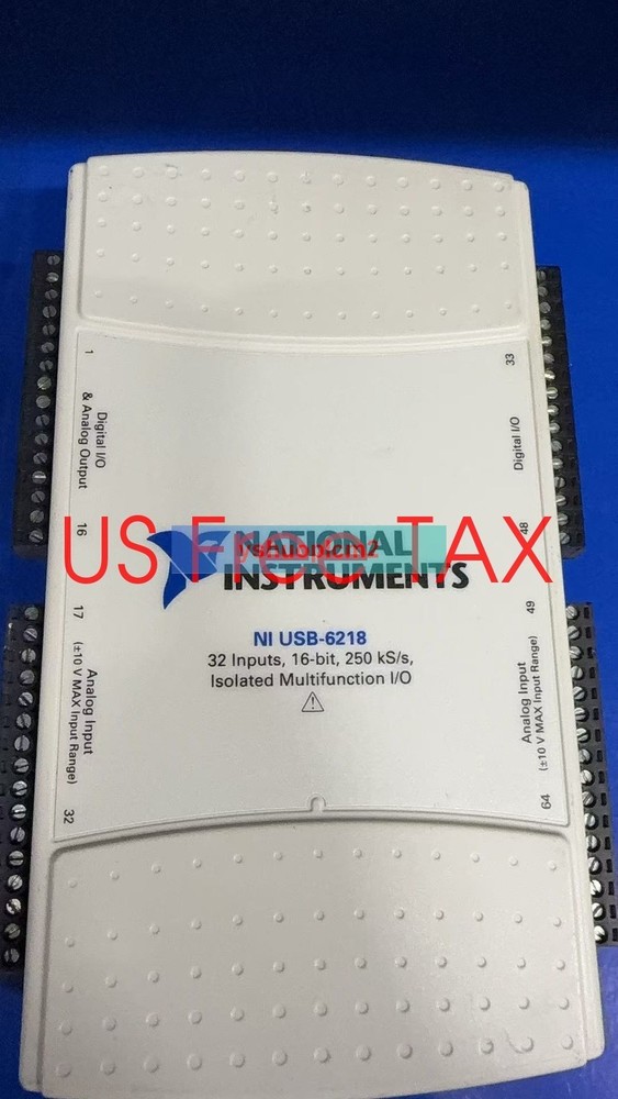 National Instruments USB-6218 Data Acquisition Device, NI DAQ, Multifunction