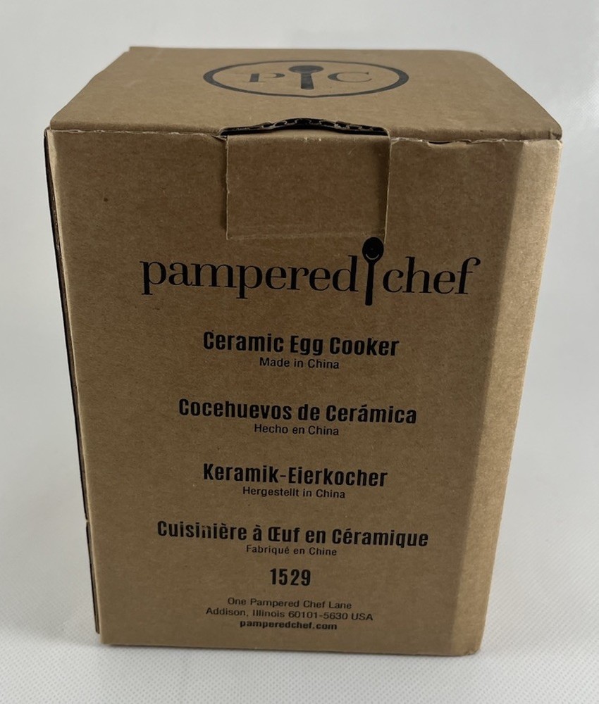 Pampered Chef 1529 Ceramic Egg Cooker