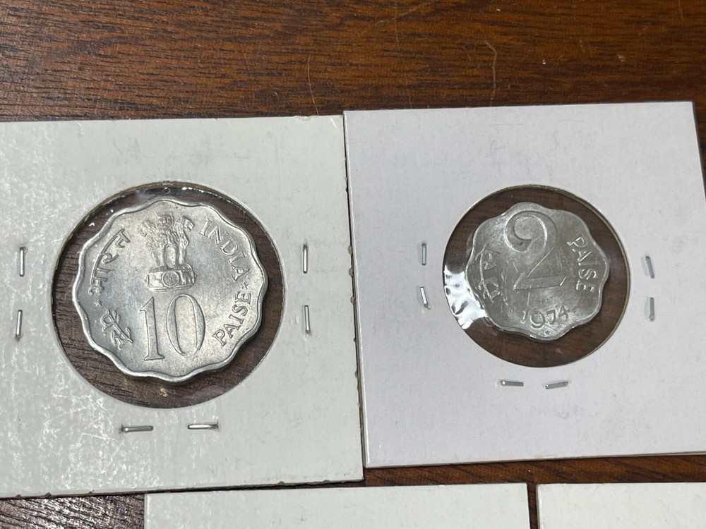 Assorted India Republic 5 Coins Lot Excellent Condition High Value