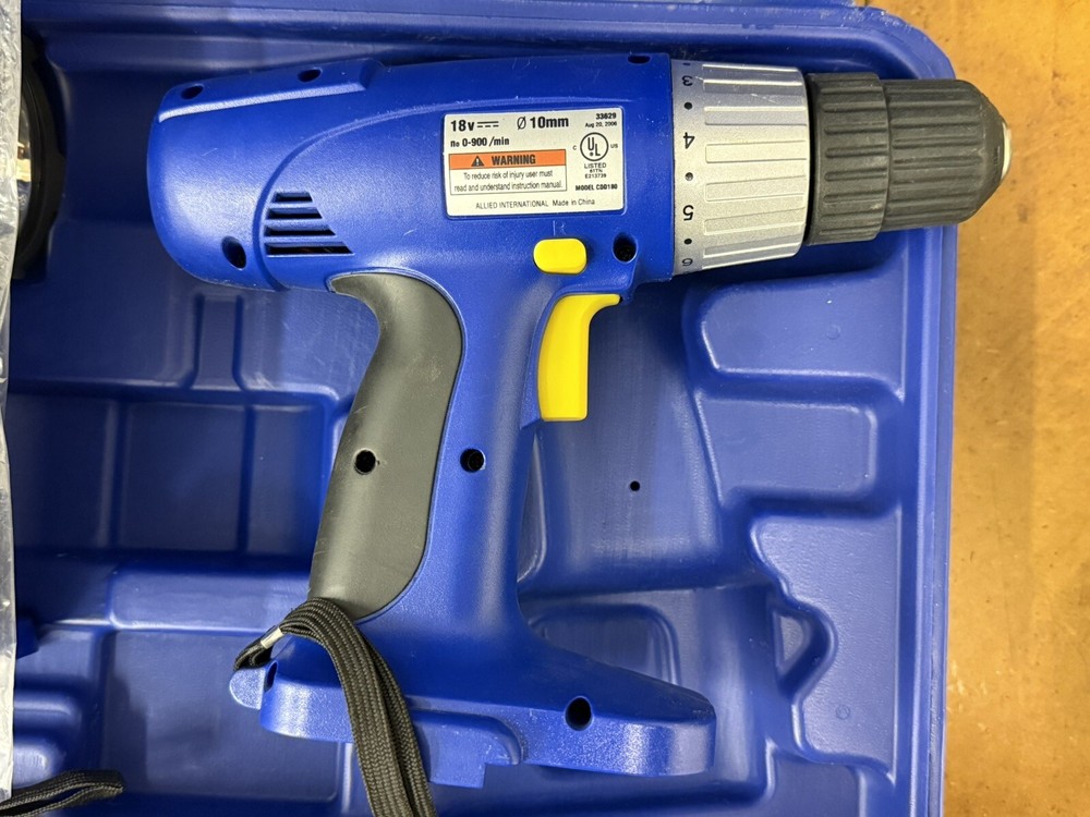 Drill And Flashlight