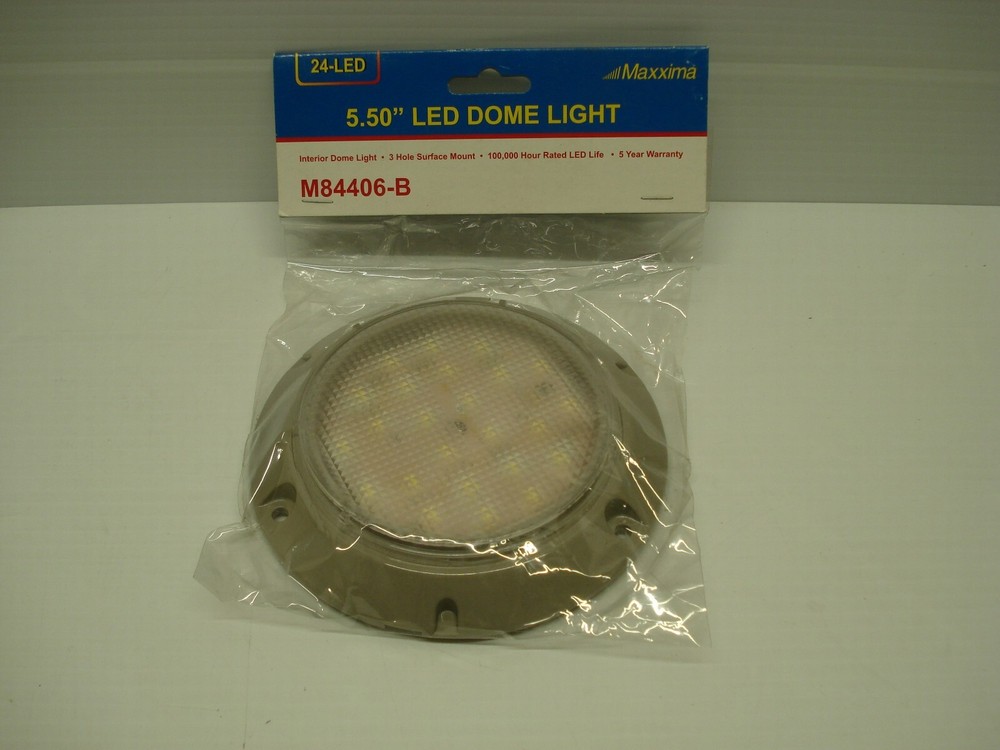 Maxxima (M84406-B) 5.5" 24 LED Round Interior Dome Work Light NEW IN PACKAGE