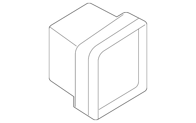 Genuine Audi Trailer Hitch Plug 7L0-803-593