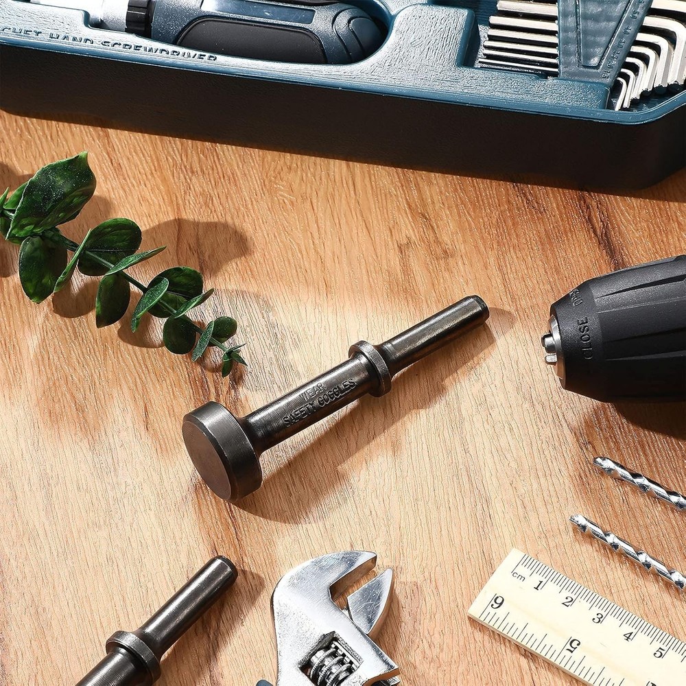 Alloy Steel Smoothing Hammer Attachment - Compact Pneumatic Chisel Bit Tool