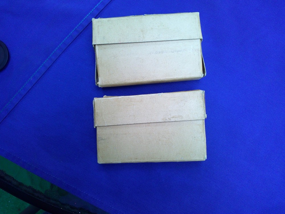 2 Vintage Winchester .30 Army Full Patch Ammo Box Boxes Empty
