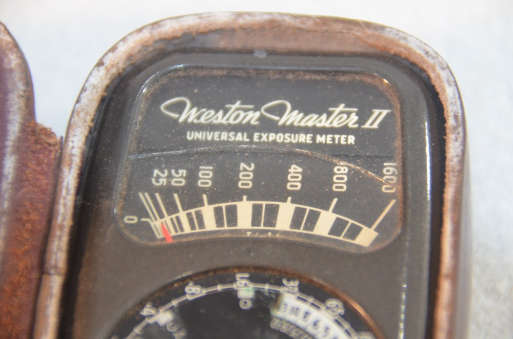 Weston Master II Universal Exposure Meter with Case Model 735