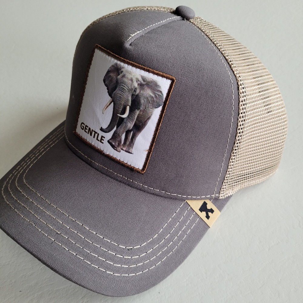 Gentle Hat Crazy Trucker Baseball Cap Mesh Panel Adjustable One Size Snap Back