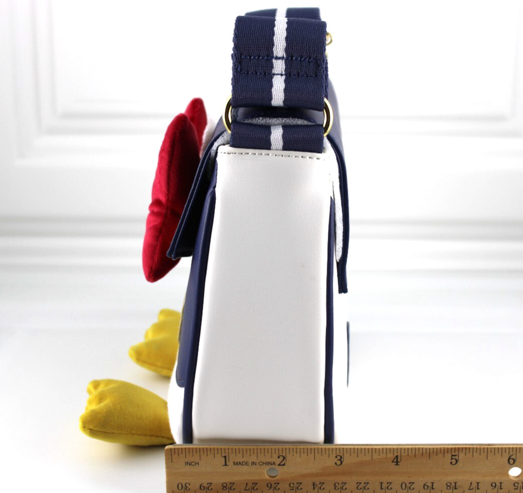 Disney Donald Duck Figural Crossbody Bag Her Universe Faux Leather New 2024