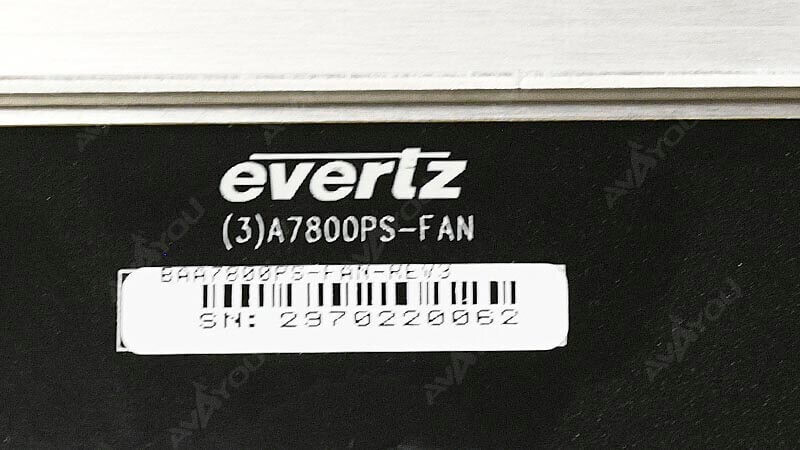 Evertz 7800PS-QT-ABS Power Supply Module for 7800FR-QT Modular Frame