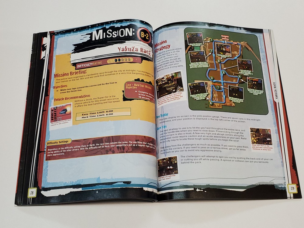 Wreckless Prima Strategy Guide Book *wear