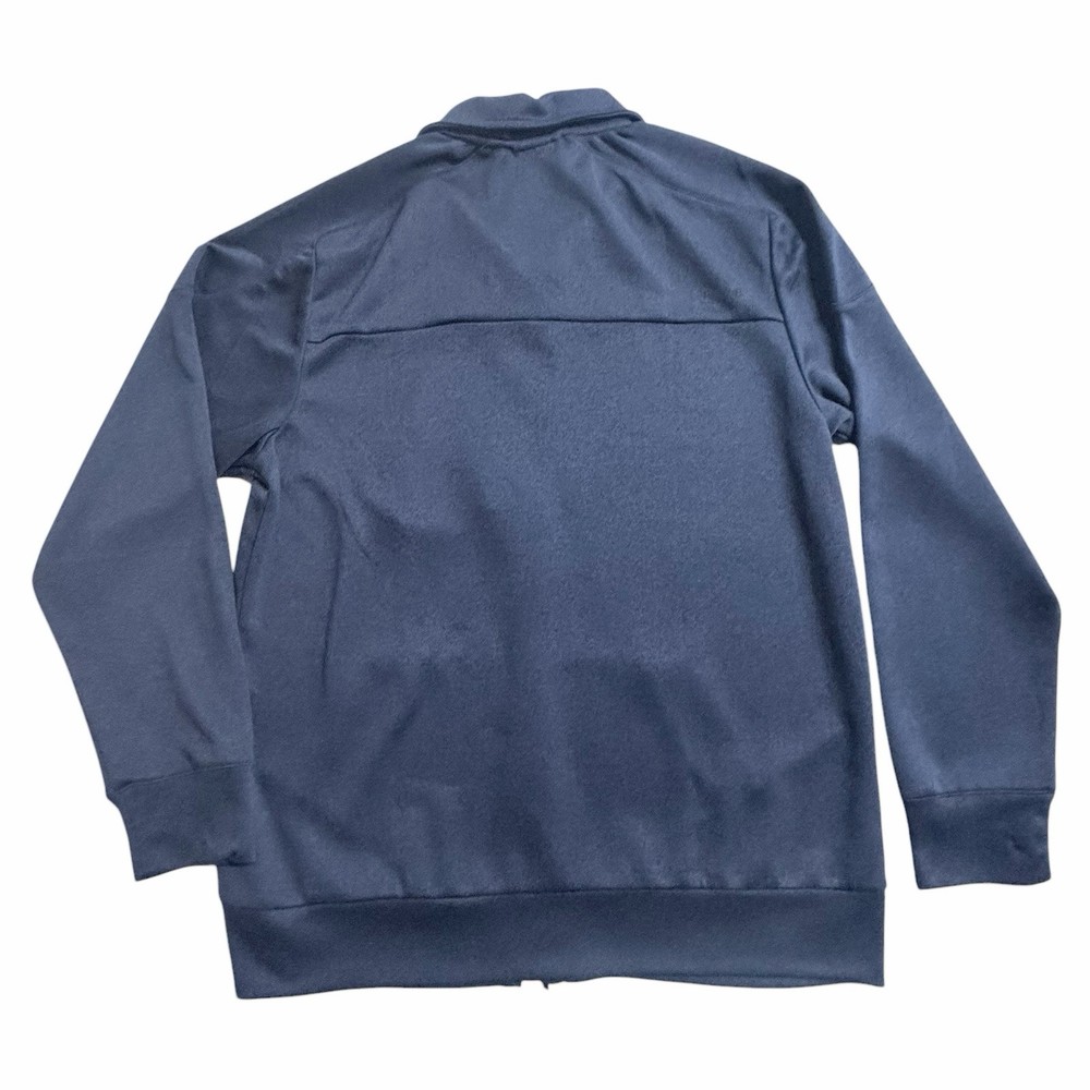 Men’s Large Spyder Athletic Jacket Blue Full Double Zip Pockets ProWeb Active
