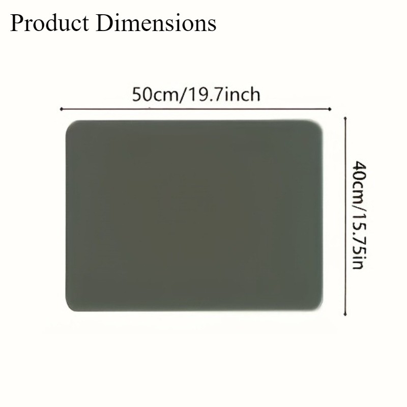 2D Coffee Machine Absorbent Mat Dish Drying Pad Kitchen Countertops Drying Mat