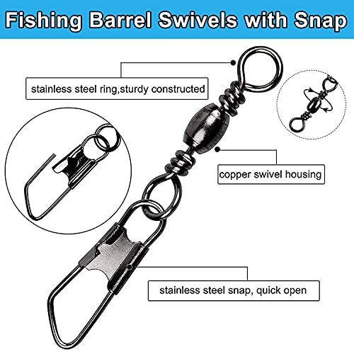 Fishing Tackle Kit, 160pcs Basic Bobbers and Hooks Assortment With Octopus